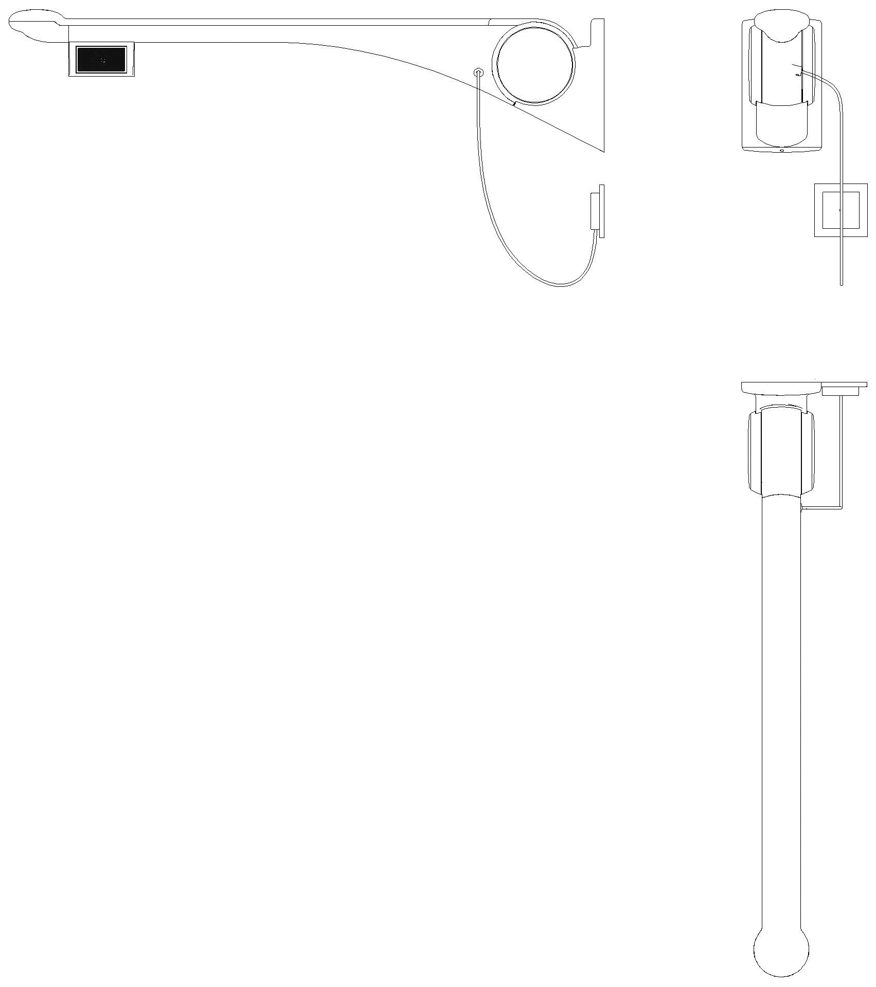 HEWI Stützklappgriff Premium,900 mm, re Spülausl.(E-Ausf.) weiß hgl-wem