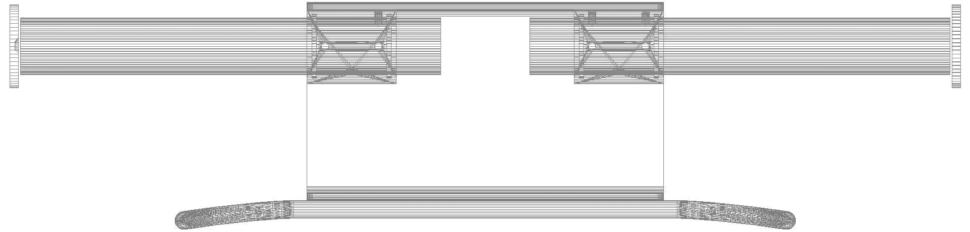HEWI Rückenstütze (BS), Sys 900, auf SK- Griff (A), T:150, chrom anthrazgr