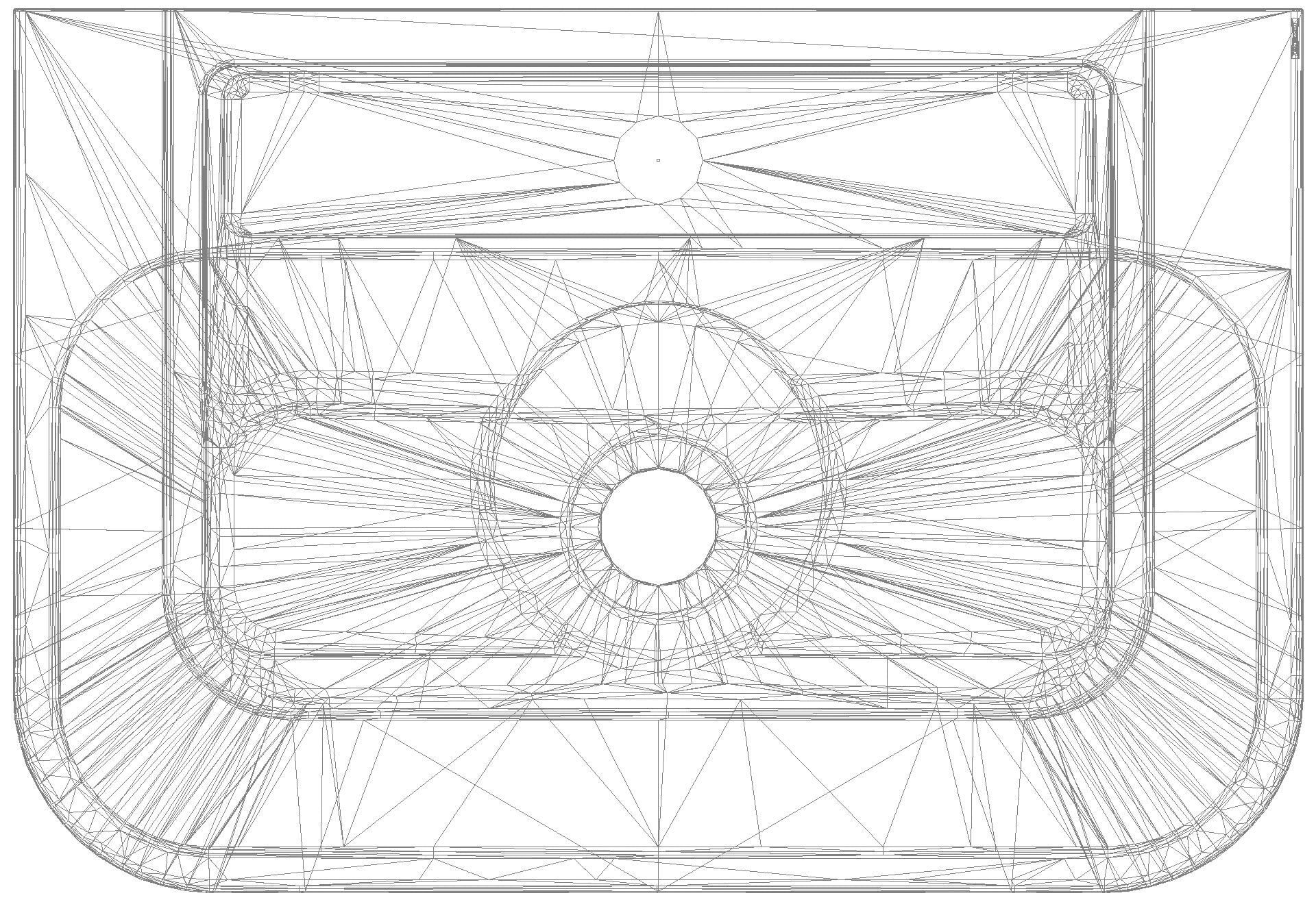 HEWI Waschtisch, B:510mm, T:350mm, 1HL,alpin