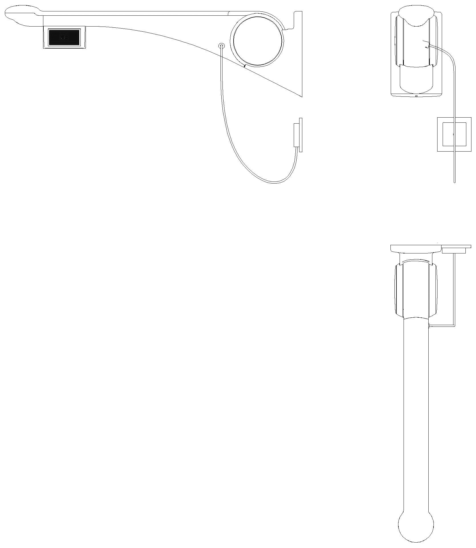 HEWI Stützklappgriff Premium,700 mm, re Spülausl.(E-Ausf.) weiß hgl-atm