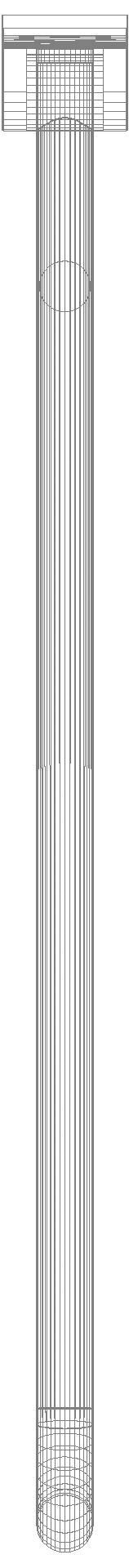 HEWI mobiler Stützklappgriff, L:900mm tiefschwarz
