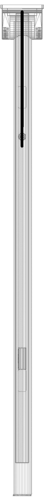 HEWI SK-Griff Duo (B),li,900,WC-Spül/FKT (E-Ausf.),schliff
