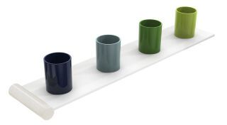 HEWI Heinrich Wilke - HEWI Erweiterungsset Zahnputzbecherleiste