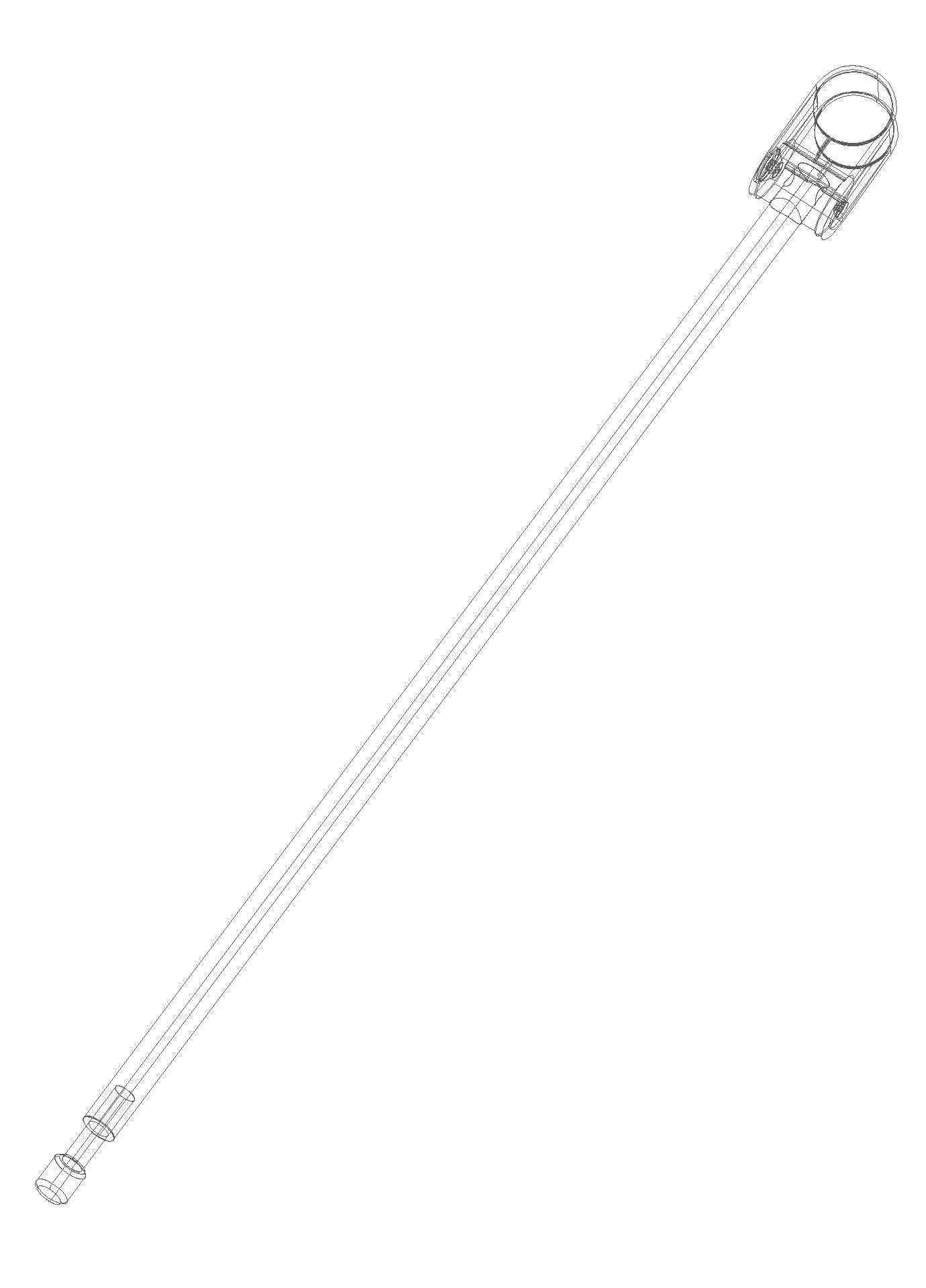 HEWI Bod-St. f.SKG 805.50.,L:607mm, Edst., Anb.farb. reinweiß