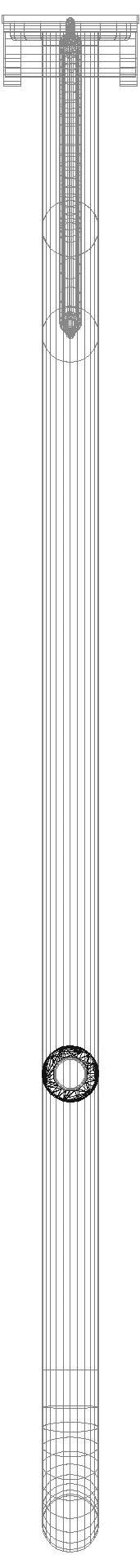 HEWI Stützklappgriff drehb. Ser 801, WC-Spülung, L:900mm lichtgrau