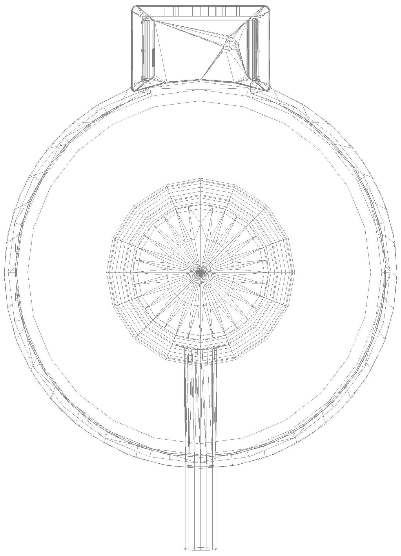 HEWI Seifenspender mit Halter, Glasinlay, chrom