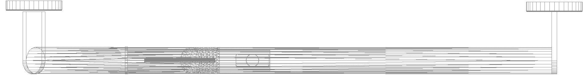 HEWI Winkelgriff 135 Gr, PRH, d:32, re, PVD nickel gebü.