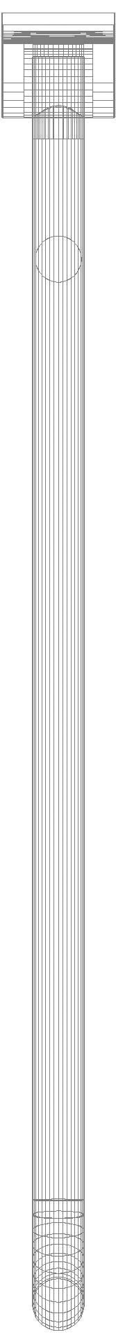 HEWI mobiler Stützklappgriff,drehbar, L:850mm rubinrot