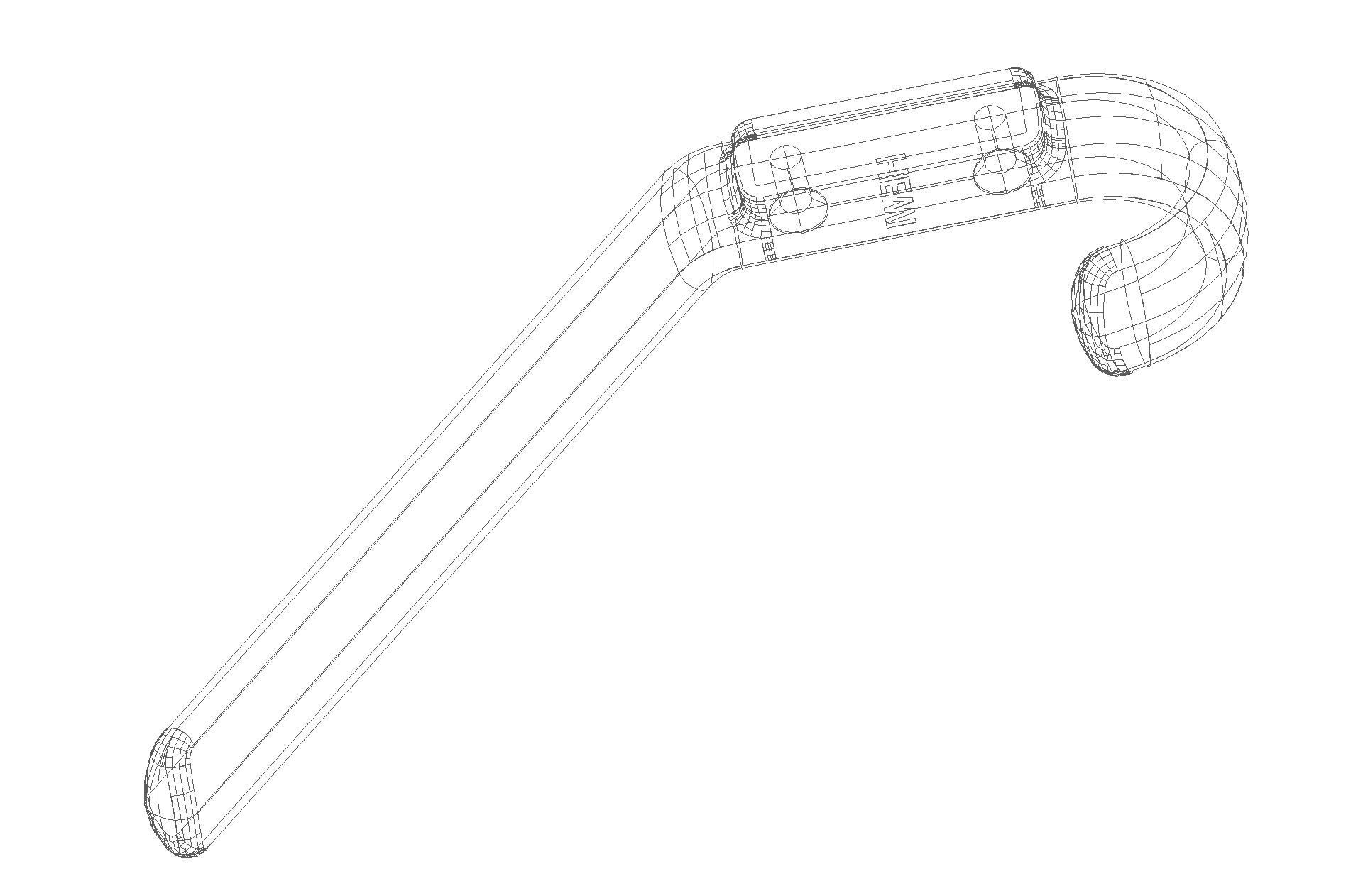HEWI Garderobenhaken Ser 477, H:165mm apfelgrün