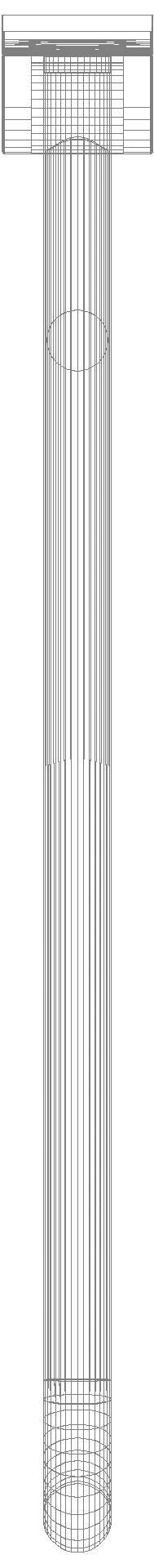 HEWI mobiler Stützklappgriff, L:750mm anthrazgr