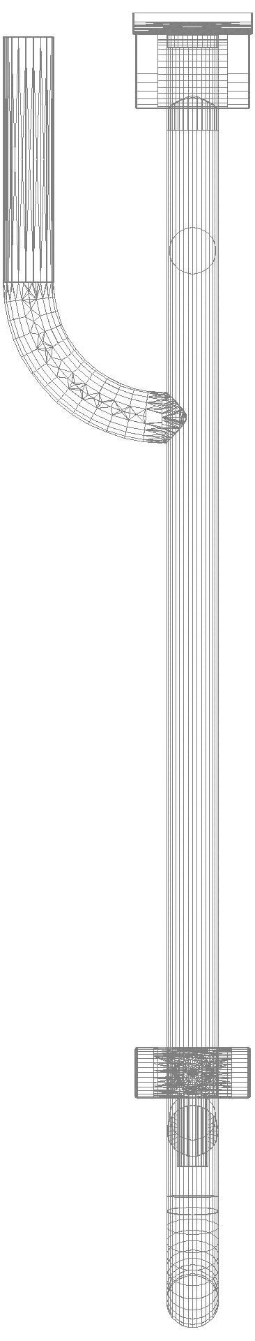 HEWI SKG drehb, L:850, re, m. Bod-St., Stützlast 300 kg signalweiß