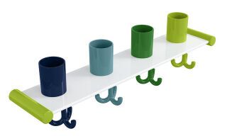 HEWI Zahnputzbecherleiste mit Haken