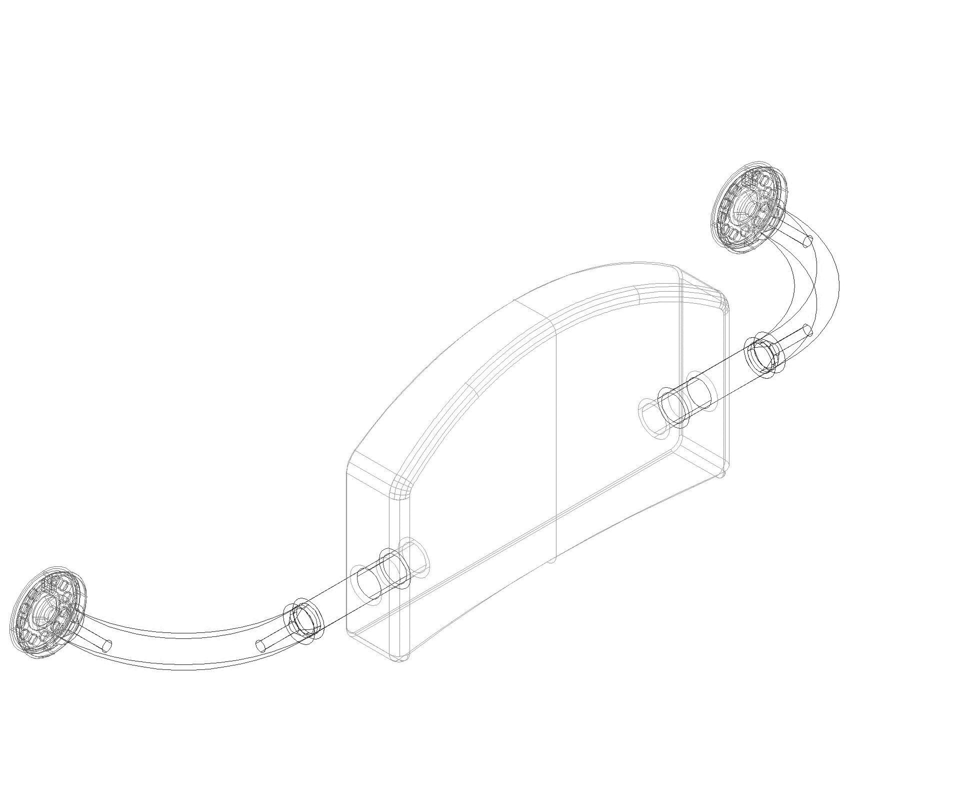 HEWI Rückenstütze Ser 801, W.-Mont., antimikrobielle Ausrüstung signalweiß