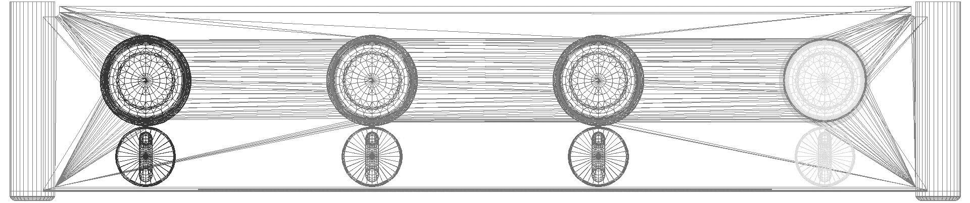 HEWI Zahnputzbecherleiste, 4 Plätze, mit Handtuchhaken reinweiß