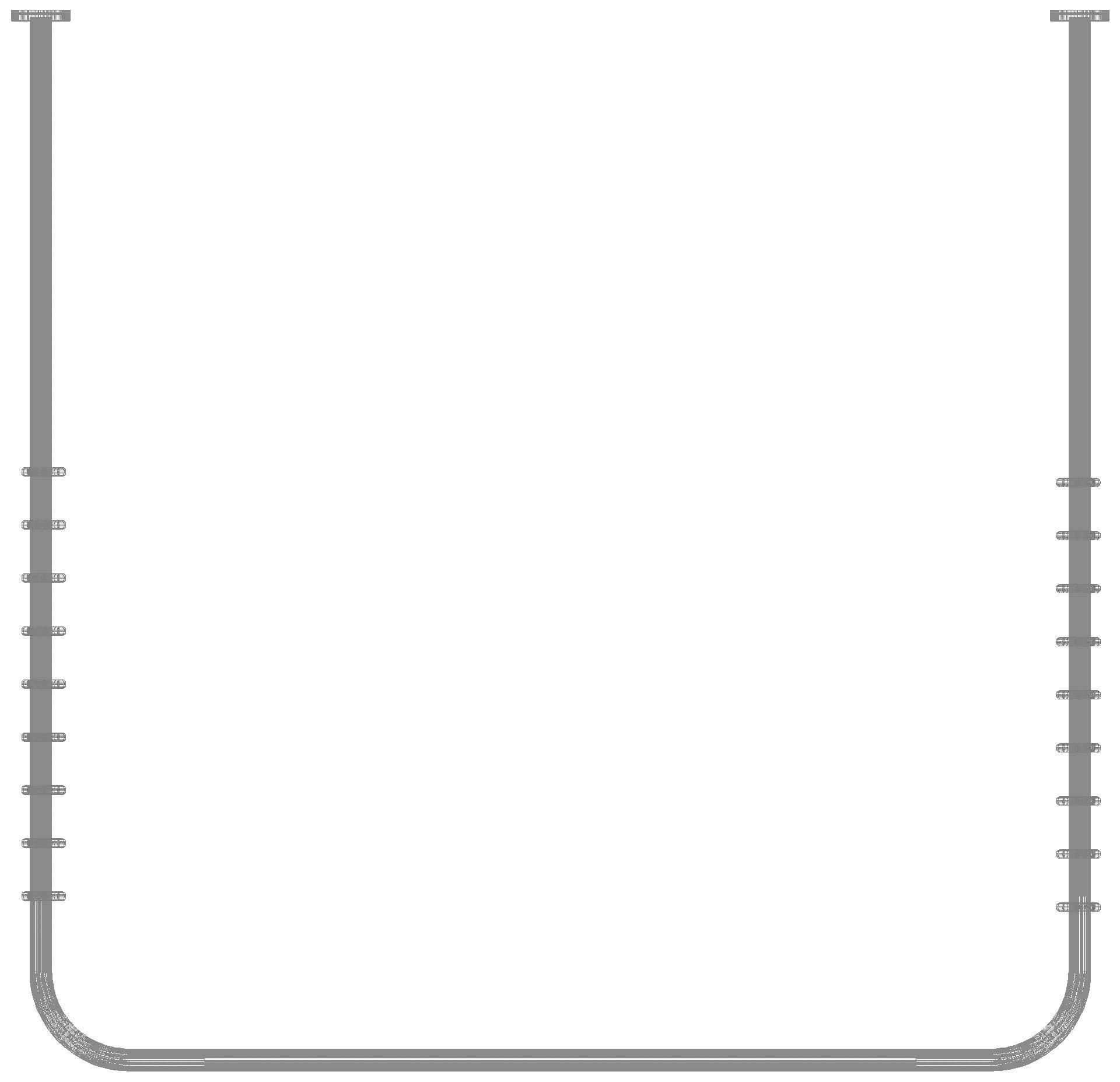 HEWI VH-Stange,d:25,A1/A3=1187, A2=1165, 34 Ringe, plvb dgrau tma