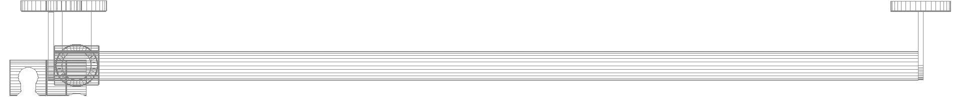 HEWI DUHA, d:32, A1:1250. W1:965, schliff, Br.H.Kst. signalweiß