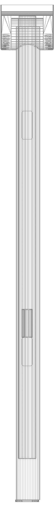 HEWI Heinrich Wilke - HEWI SK-Griff Duo (B), li, 700, WC-Spül (Funk),chrom