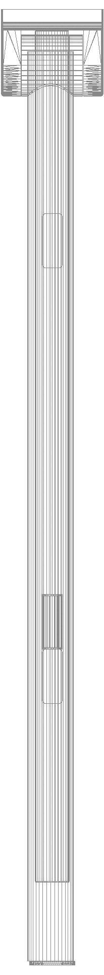 HEWI Heinrich Wilke - HEWI SK-Griff Duo (B), re, 700, WC-Spül (Funk),chrom