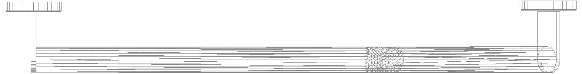 HEWI Winkelgriff 135 Gr, d:32, li, chrom