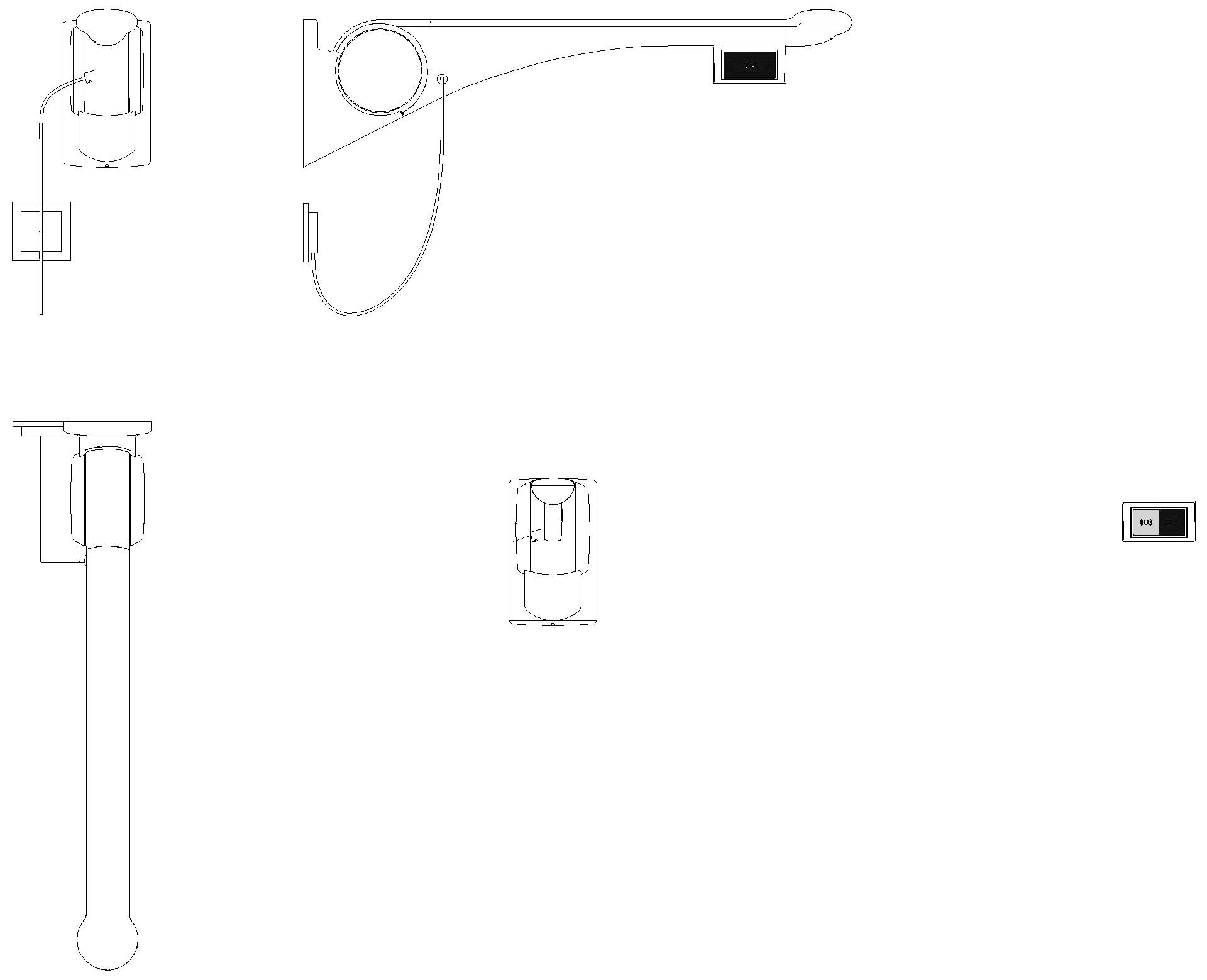HEWI Stützklappgriff Premium,750 mm, li Spül/FT(E-Ausf.) weiß hgl-atm