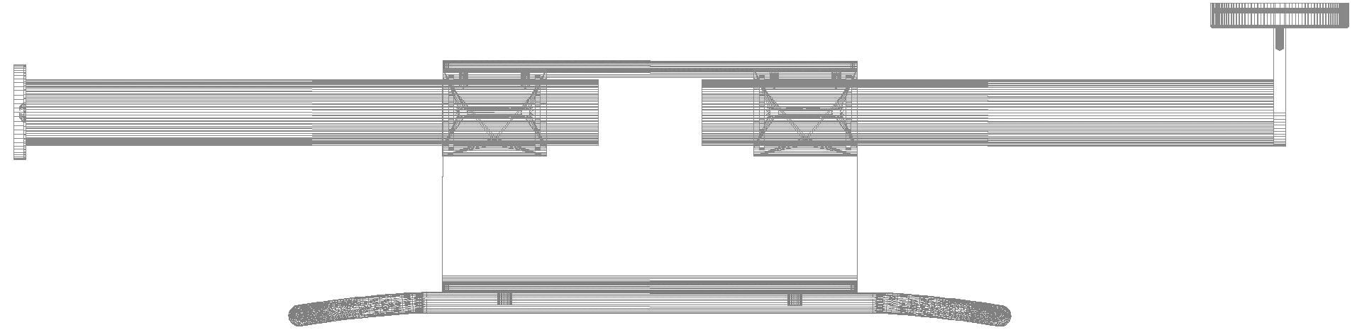 HEWI Rückenst., Sys 900, T:150, li Wand, re SKG (A),PVD, we messing glzd