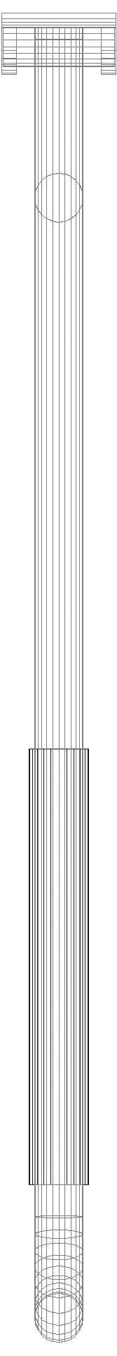 HEWI Stützklappgriff Ser 801, L:900mm, mit Armpolster stahlblau