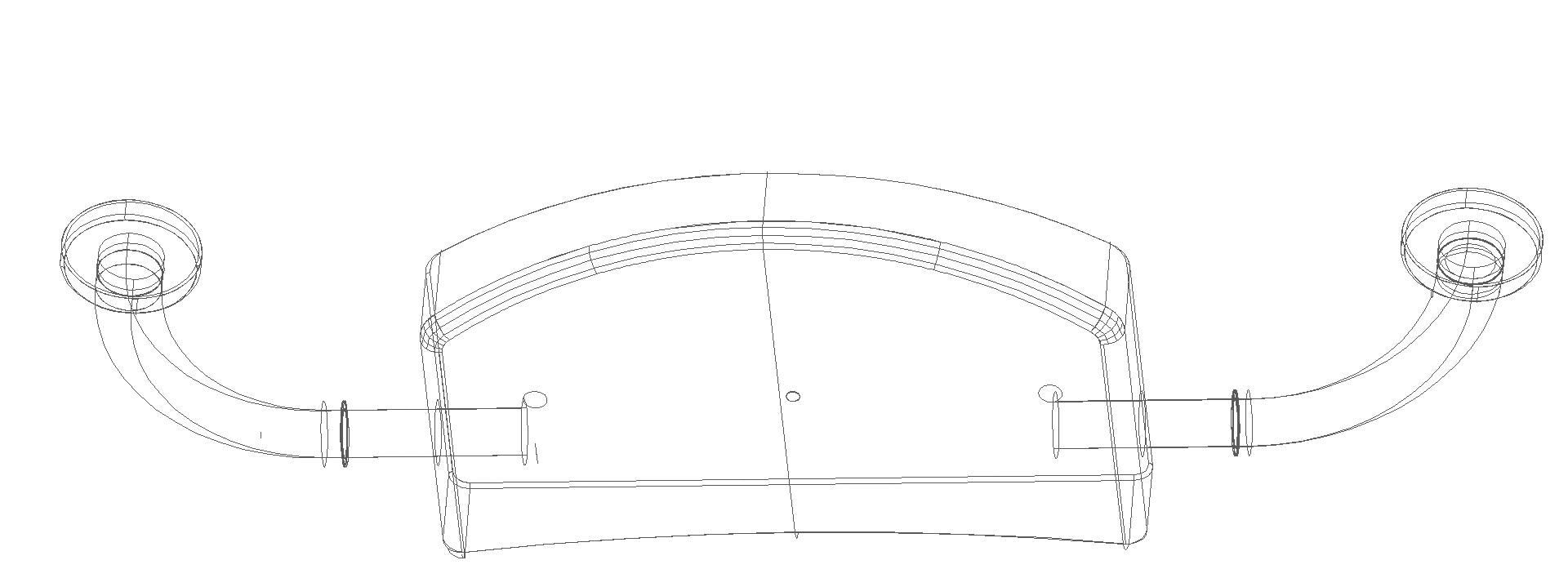 HEWI Rückenstütze Ser 805, links, eins. Wandbef., SK-Griff