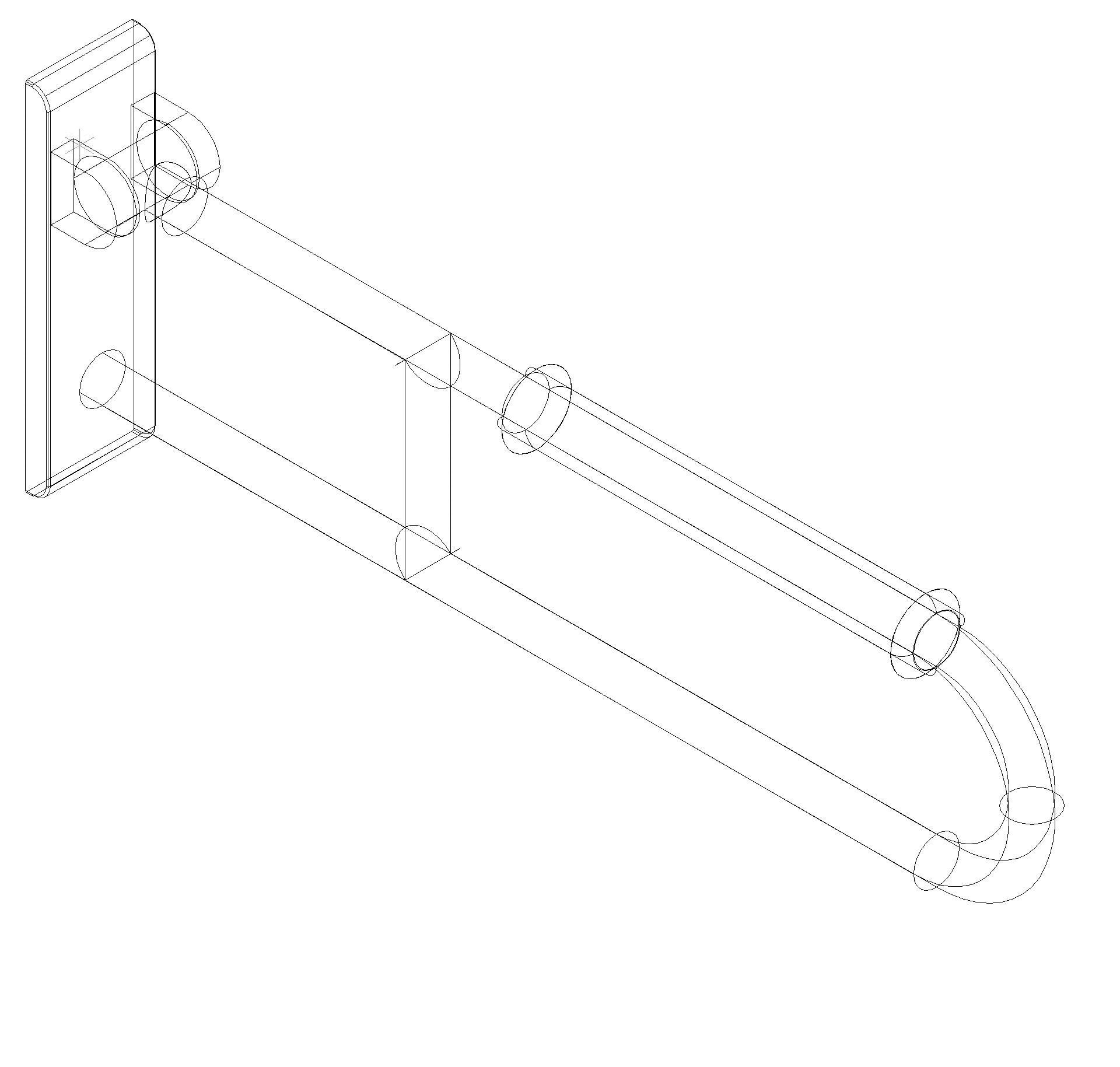 HEWI Stützklappgriff Ser 801, L:700mm, mit Armpolster tiefschwarz