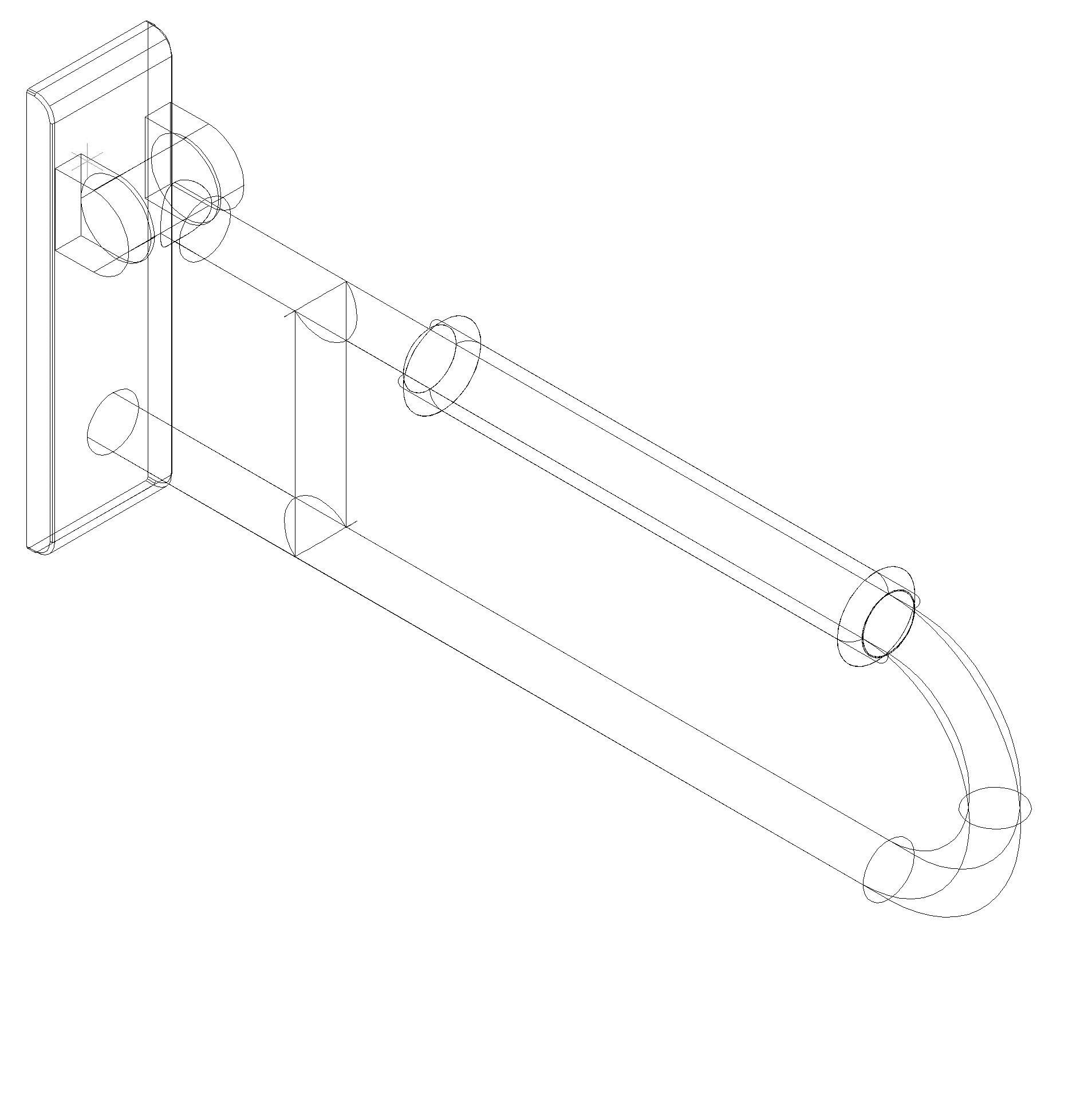HEWI Stützklappgriff Ser 801, L:600mm, mit Armpolster anthrazgr