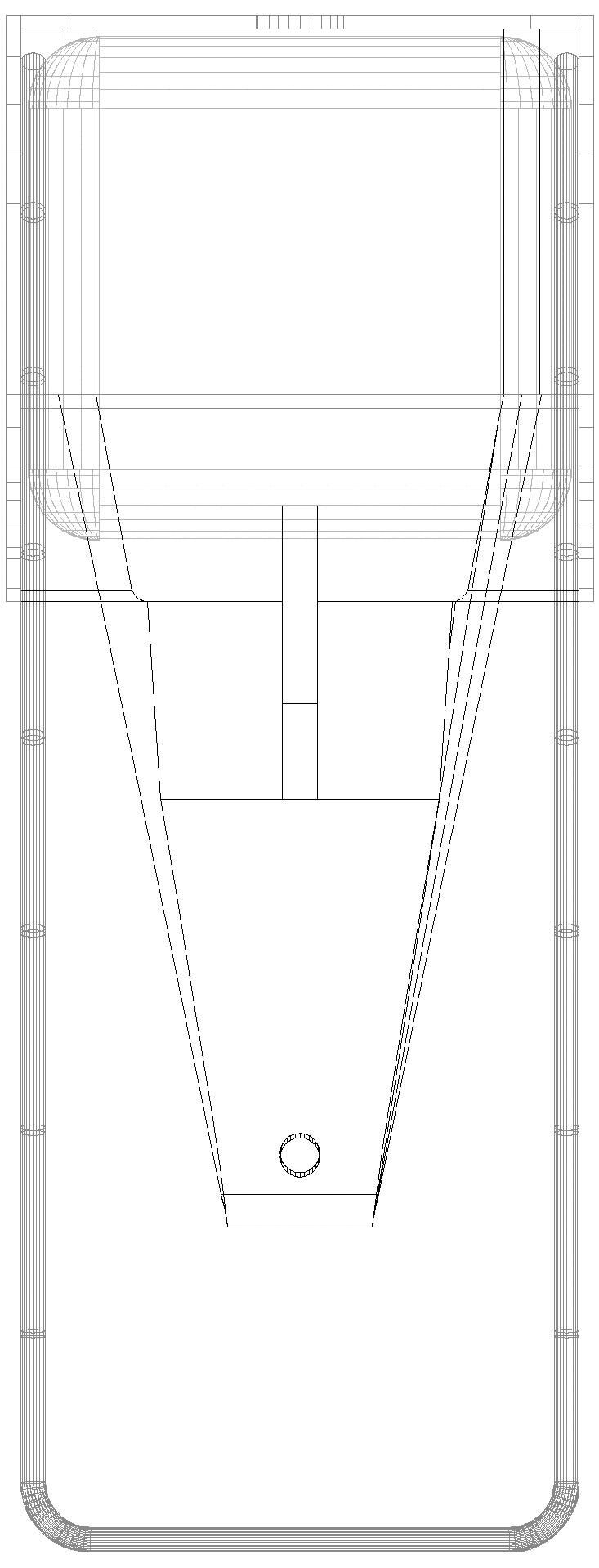 HEWI Desinfektionsmittel-/Seifenspender, Ser 805, Edelstahl, 500 ml tiefschwarz