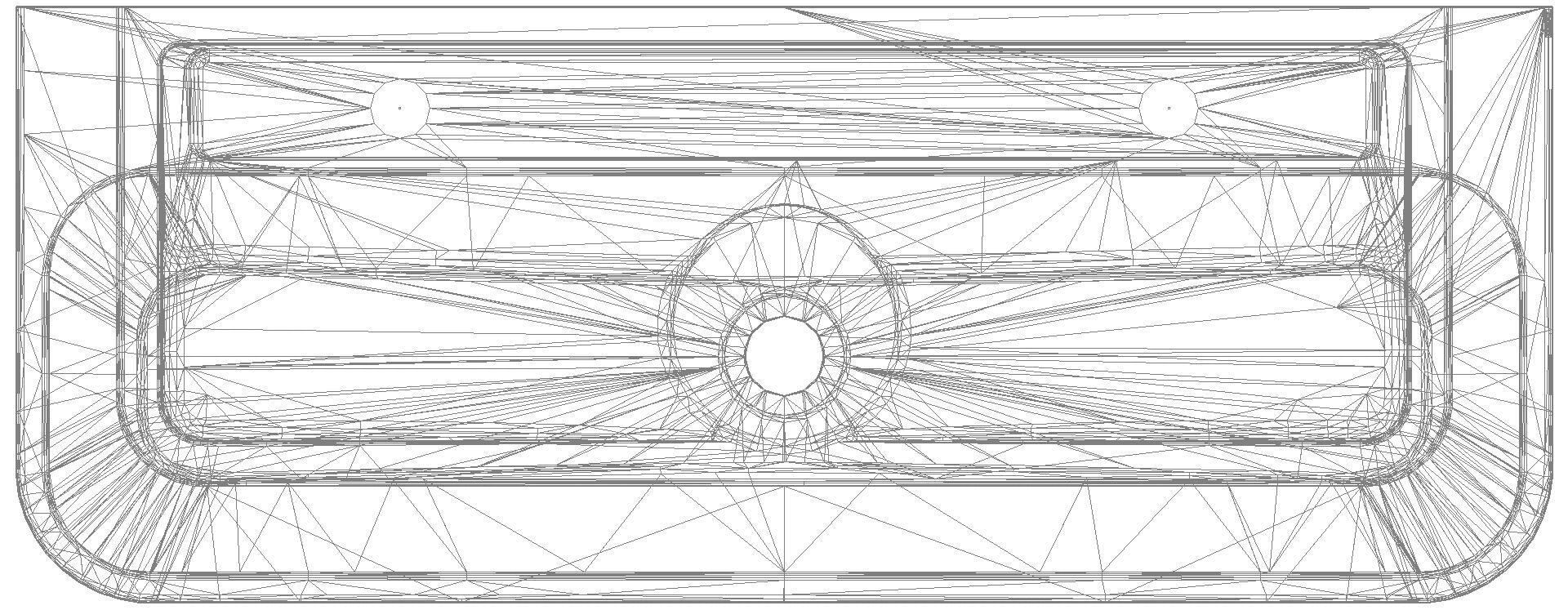 HEWI Doppelwaschtisch/Waschrinne, B:900 mm, T:350mm, 2HL, zweifarbig apfelgrün
