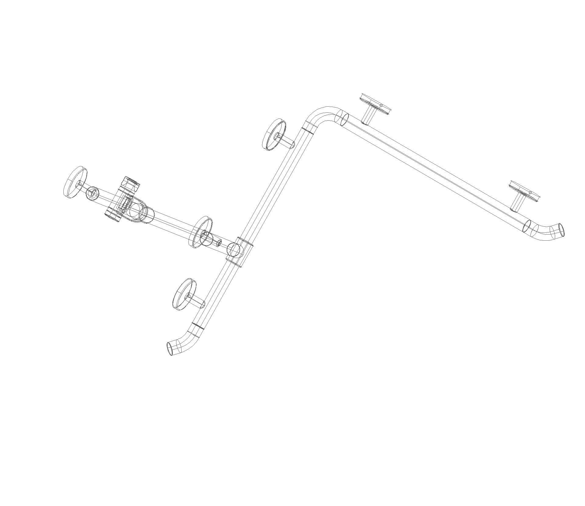 HEWI DUHA m.Br.H.St., AM1:1100 W1/2:762, signalweiß, Stangen farb. anthrazgr