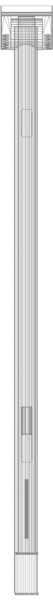 HEWI SK-Griff Duo (B), re, PRH, 850, (Funk),chrom