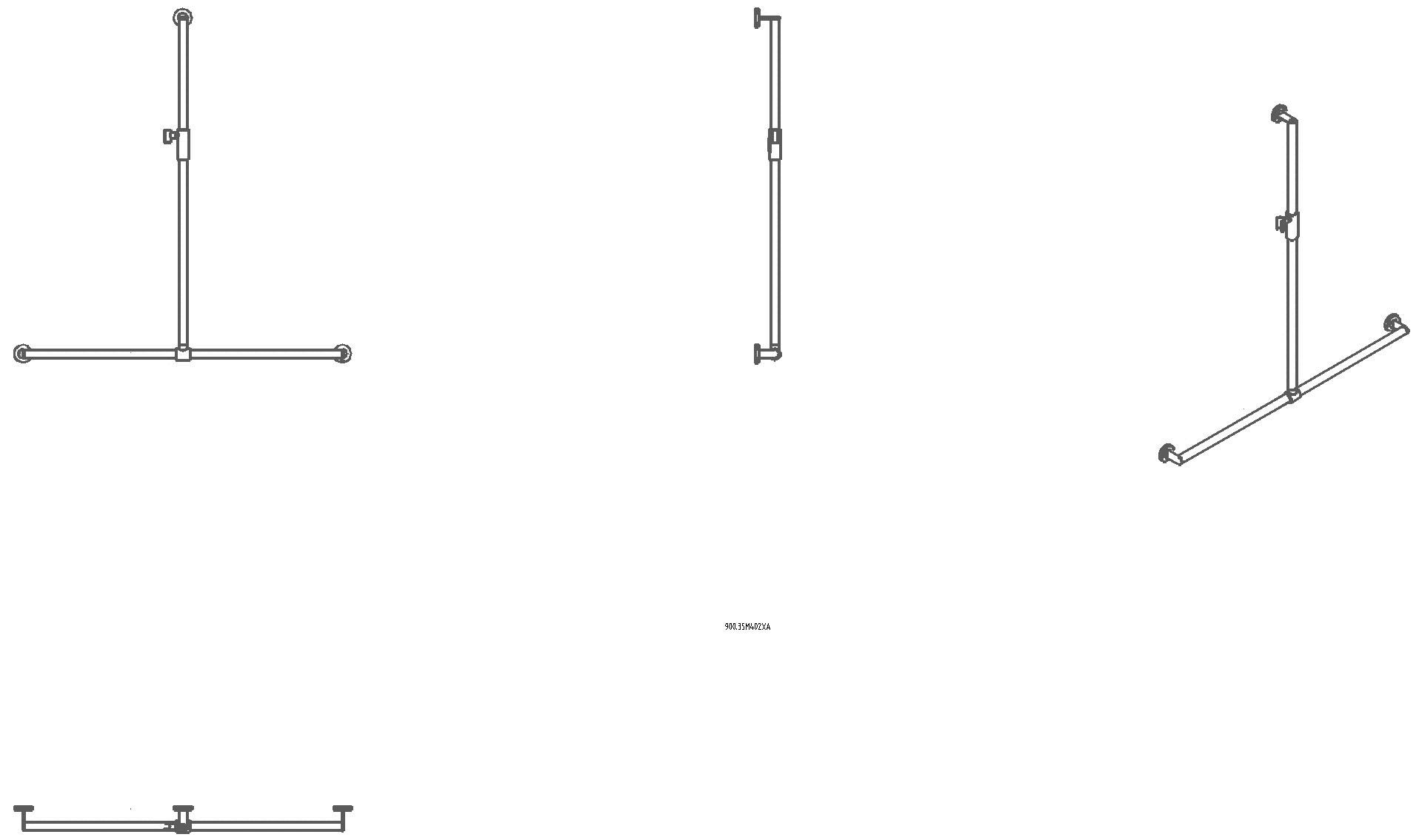 HEWI DUHA, d:32, A1:1250. W1:1184, plvb, Br.H.mag. dgrau tiefmatt