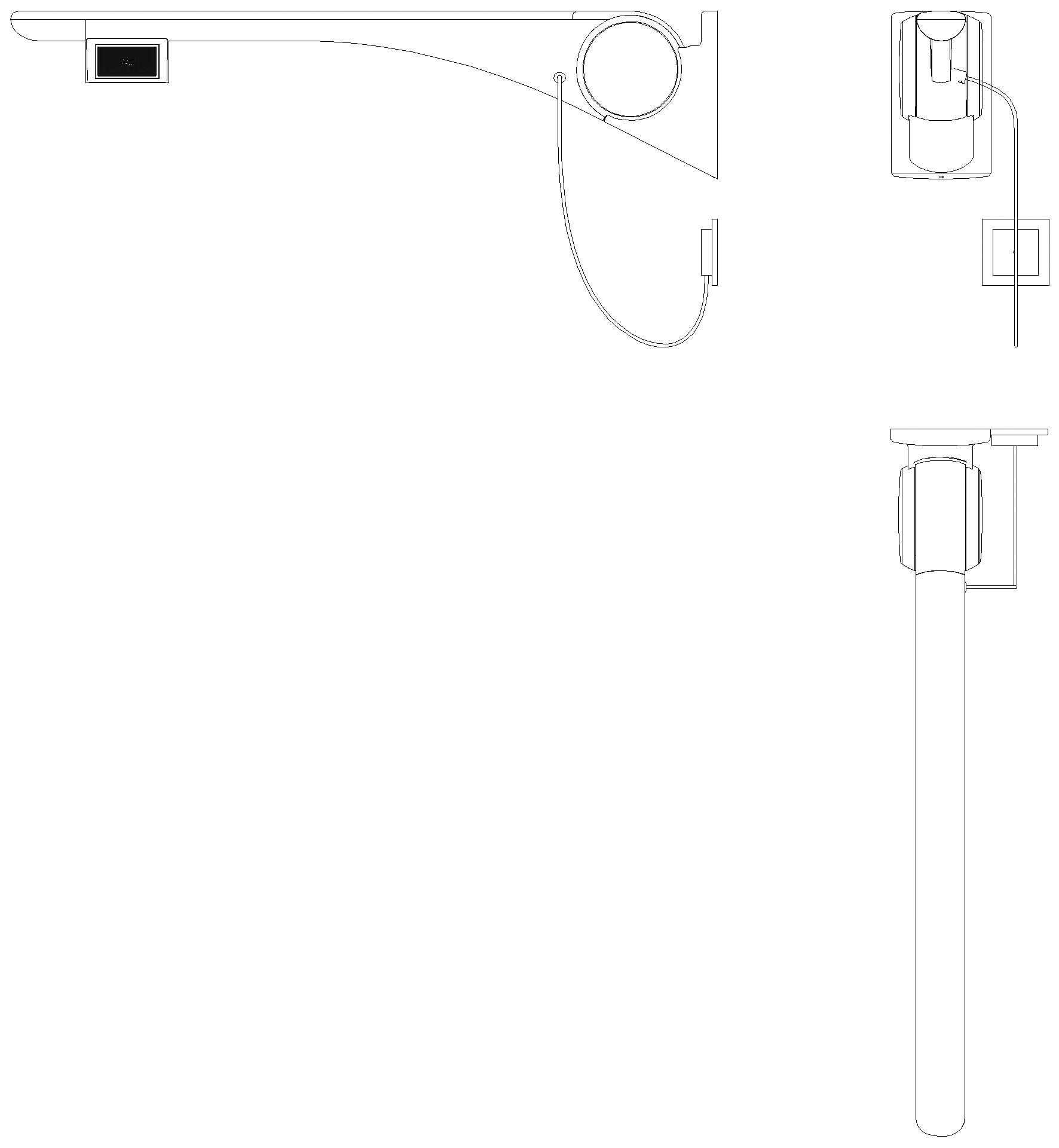 HEWI Stützklappgriff Basic,850 mm,rechts Spülausl.(E-Ausf.) anthr hgl-wem