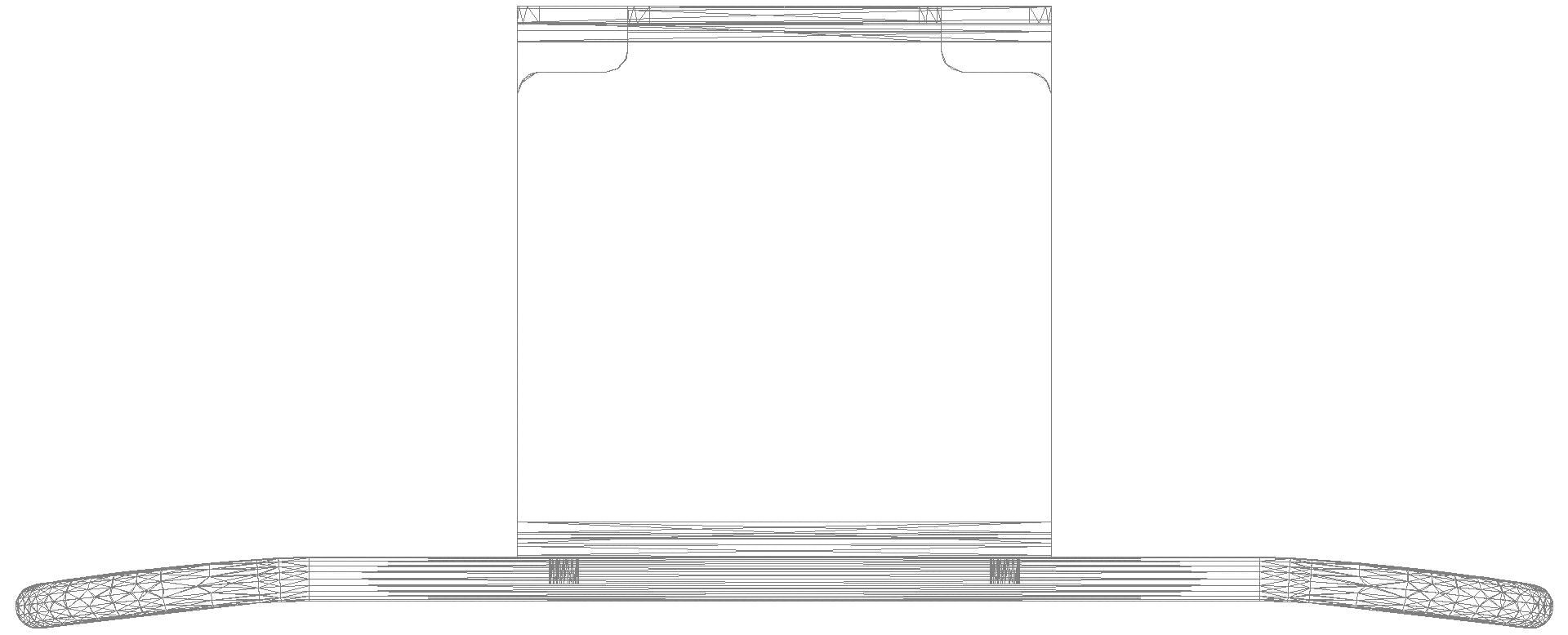 HEWI Rückenstütze Sys 900, Wandmontage pulverbeschichtet anthrazgr matt