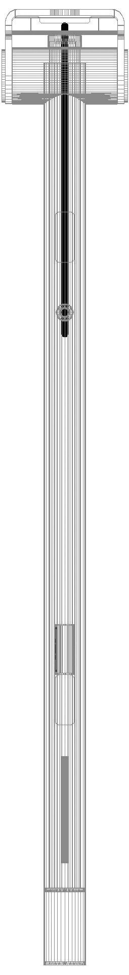 HEWI SK-Griff Duo (A),li,PRH,750,WC- Spül/FKT(E-Ausf.),schliff