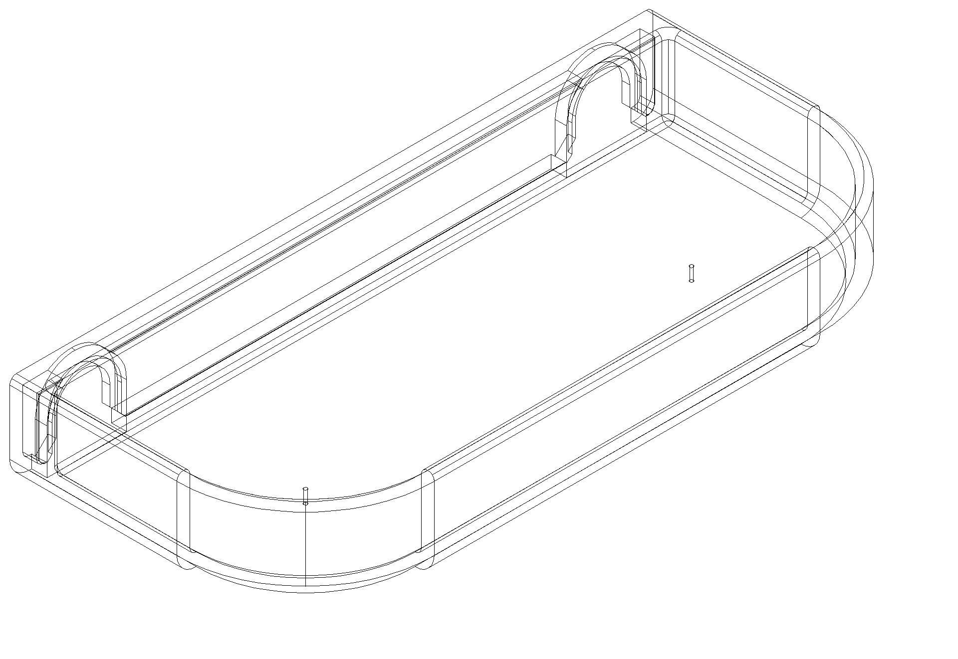 HEWI Ablageschale Ser 477,matt,abnehmb., m. 2 Ablauflöchern felsgrau