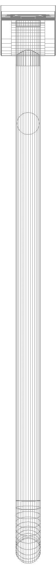 HEWI mobiler Stützklappgriff,drehbar, L:750mm signalweiß