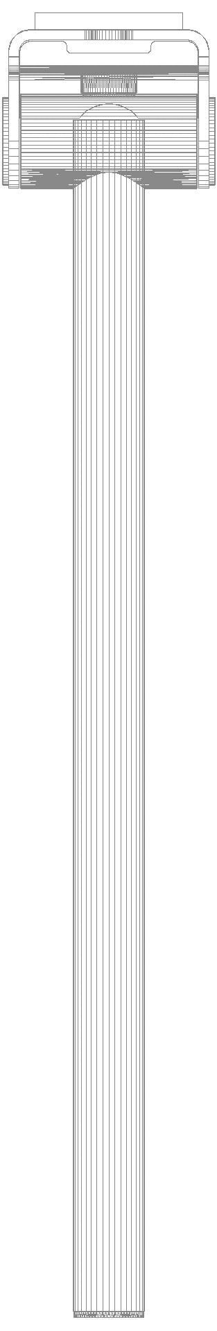 HEWI mob. SK-Griff Mono (A), L:600, schliff