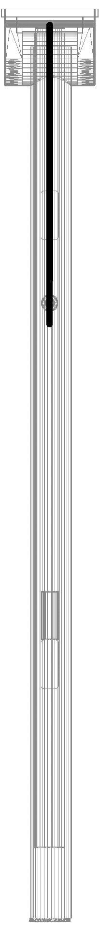HEWI SK-Griff Duo (B), li, 750, WC-Spül (E-Ausf.),plvb weiß tiefmatt