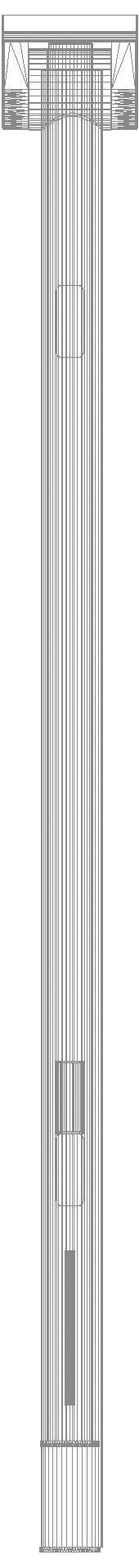 HEWI SK-Griff Duo (B), li, PRH, 850, (Funk),plvb weiß tiefmatt
