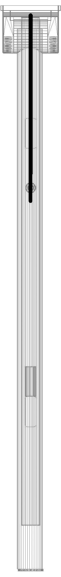 HEWI SK-Griff Duo (B), re, 750, WC-Spül (E-Ausf.),schliff