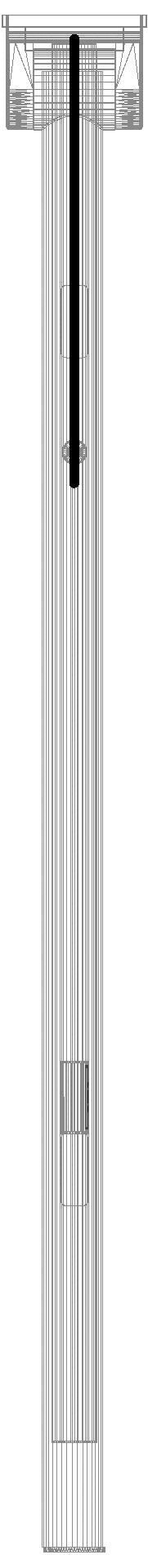 HEWI SK-Griff Duo (B),re,850,WC-Spül/FKT (E-Ausf.),schliff