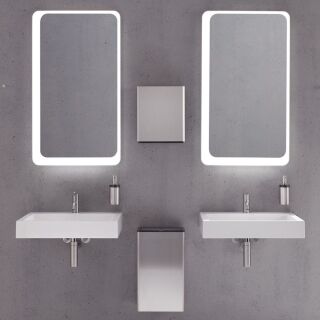 Sanitär-Ausstattungen: Accessoires, Armaturen, Waschtische und Badmöbel