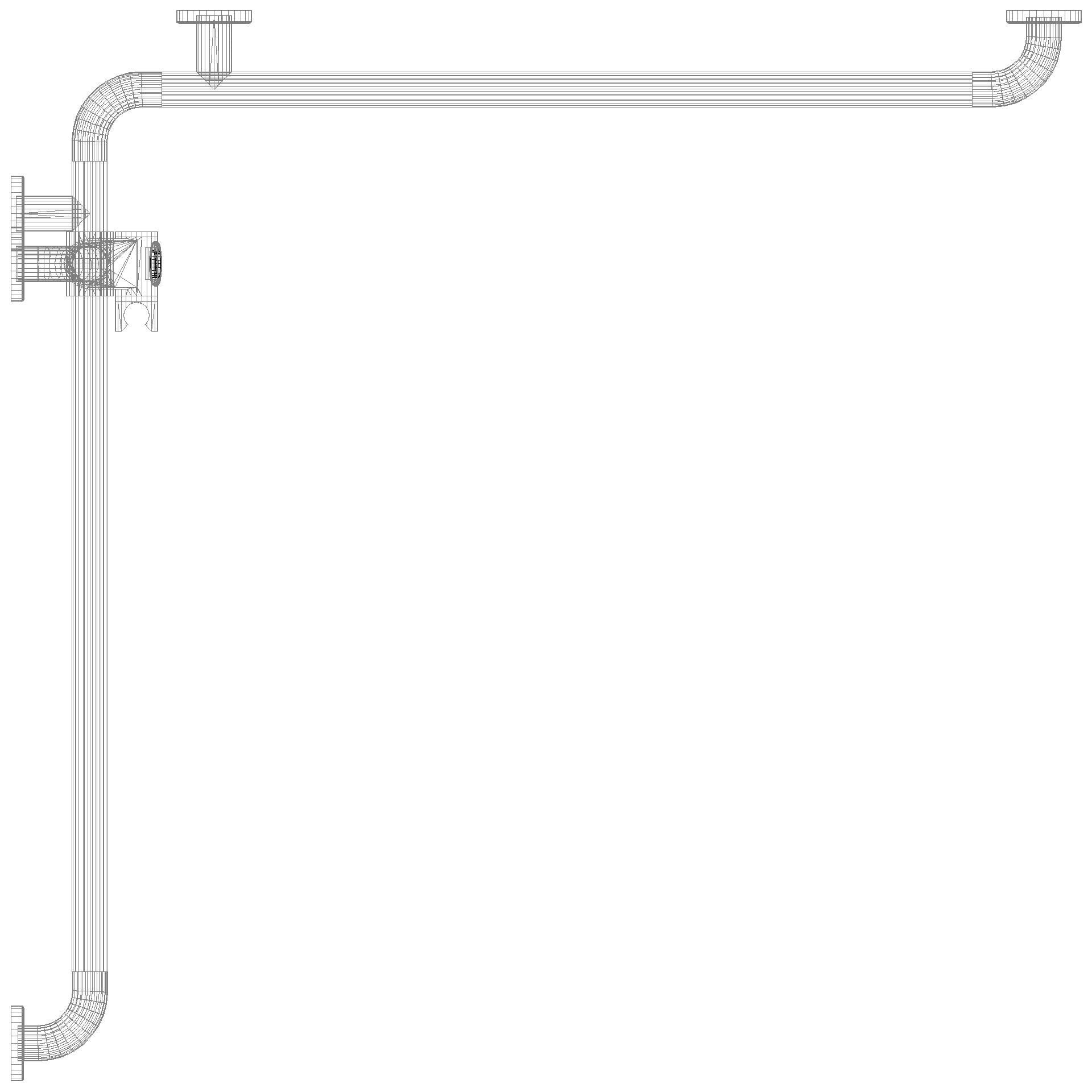 HEWI Dusch-Wannenhdl.m.Br.H.St.,AM:1250, W1/2:962, antimikrobiell signalweiß