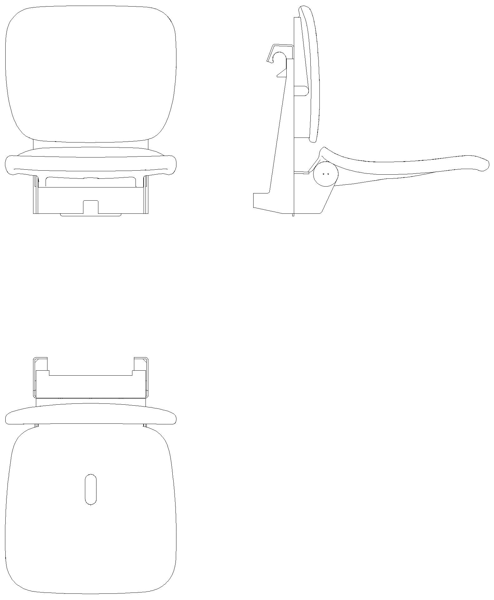 HEWI Einhängesitz Komfort, FR/CH weiß hgl-wem