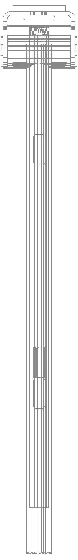 HEWI mob.SK-Griff Duo (A),li,700,WC-Spül (Funk),plvb dgrau tma