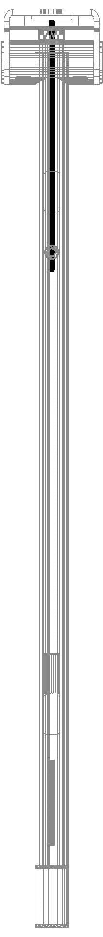 HEWI Heinrich Wilke - HEWI SK-Griff Duo (A),re,PRH,900,WC- Spül(E-Ausf.),schliff