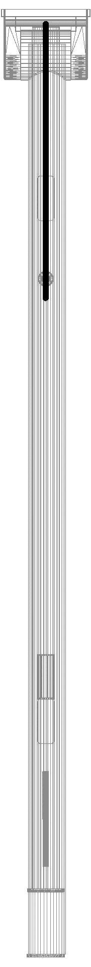 HEWI SK-Griff Duo (B), li, PRH, 850, WC- Spül (E-Ausf.),chrom